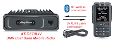 AT-D570UV DMR & FM Tri-Band Mobile
